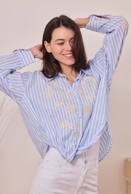 חולצת פסים דגם רוית