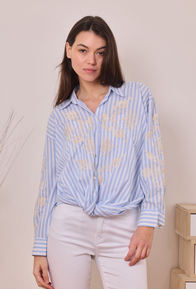 חולצת פסים דגם רוית