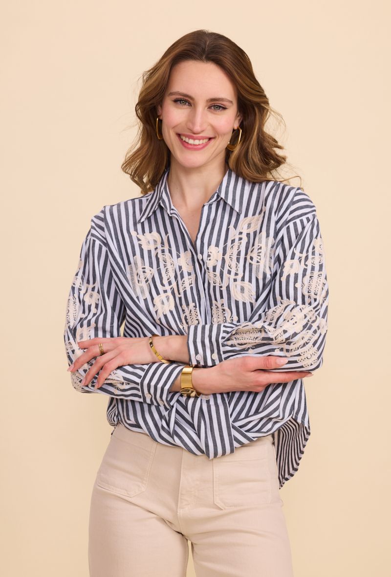 חולצת פסים דגם רוית